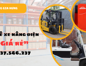 DỊCH VỤ CHO THUÊ XE NÂNG ĐIỆN GIÁ RẺ - XE MỚI TIẾT KIỆM ĐIỆN - 0937.546.237