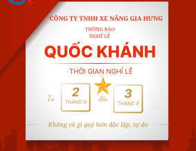 THÔNG BÁO NGHỈ LỄ QUỐC KHÁNH 2/9 2024