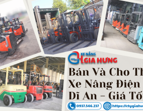 Bán Và Cho Thuê Xe Nâng Điện Tại Dĩ An Uy Tín, Giá Tốt | Gia Hưng