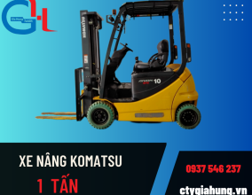 Xe nâng 1 tấn cũ sử dụng trong ngành nào