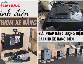 Bình Điện Lithium Xe Nâng - Giải Pháp Năng Lượng Hiện Đại Cho Xe Nâng Điện