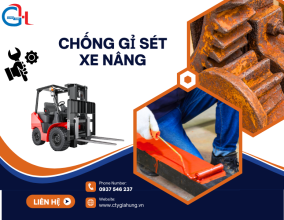 Giải pháp chống gỉ sét cho xe nâng trong môi trường ẩm ướt