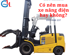 Có nên mua xe nâng điện hay không? Xe nâng điện giá tốt