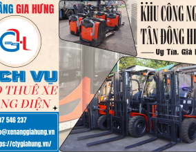 Dịch Vụ Cho Thuê Xe Nâng Điện Tại KCN Tân Đông Hiệp B Uy Tín, Giá Rẻ