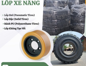 Lốp Xe Nâng: Kiến Thức Toàn Diện Về Phân Loại, Cách Đọc Kích Thước & Lựa Chọn Tối Ưu Cùng Gia Hưng
