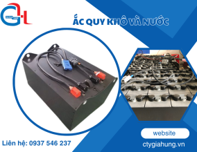 Ưu điểm nổi bật của xe nâng điện dùng bình khô FE so với bình nước truyền thống