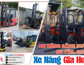 Xe Nâng Bình Dương Uy Tín, Giá Rẻ | Xe Nâng Gia Hưng