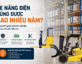 Xe nâng điện dùng được bao nhiêu năm?? Bí Quyết Kéo Dài Tuổi Thọ Xe
