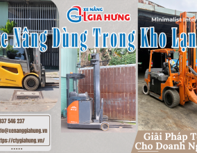 Xe Nâng Dùng Trong Kho Lạnh: Giải Pháp Tối Ưu Cho Doanh Nghiệp