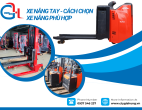 Xe nâng tay có những loại nào? Cách chọn xe nâng tay phù hợp với nhu cầu