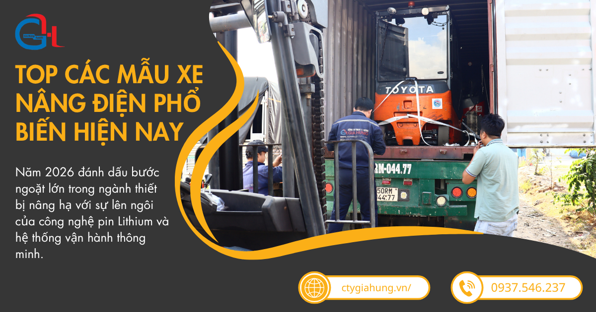 Chuyên cung cấp các loại xe nâng chất lượng tại Hồ Chí Minh (Bình Dương cũ) và khu vực lân cận