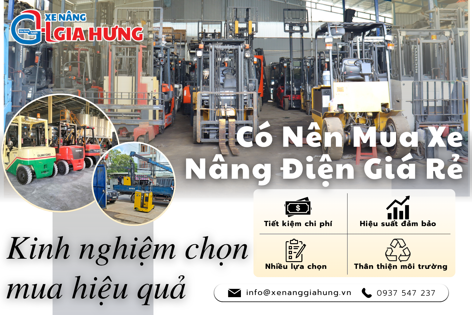 Xe nâng điện giá rẻ