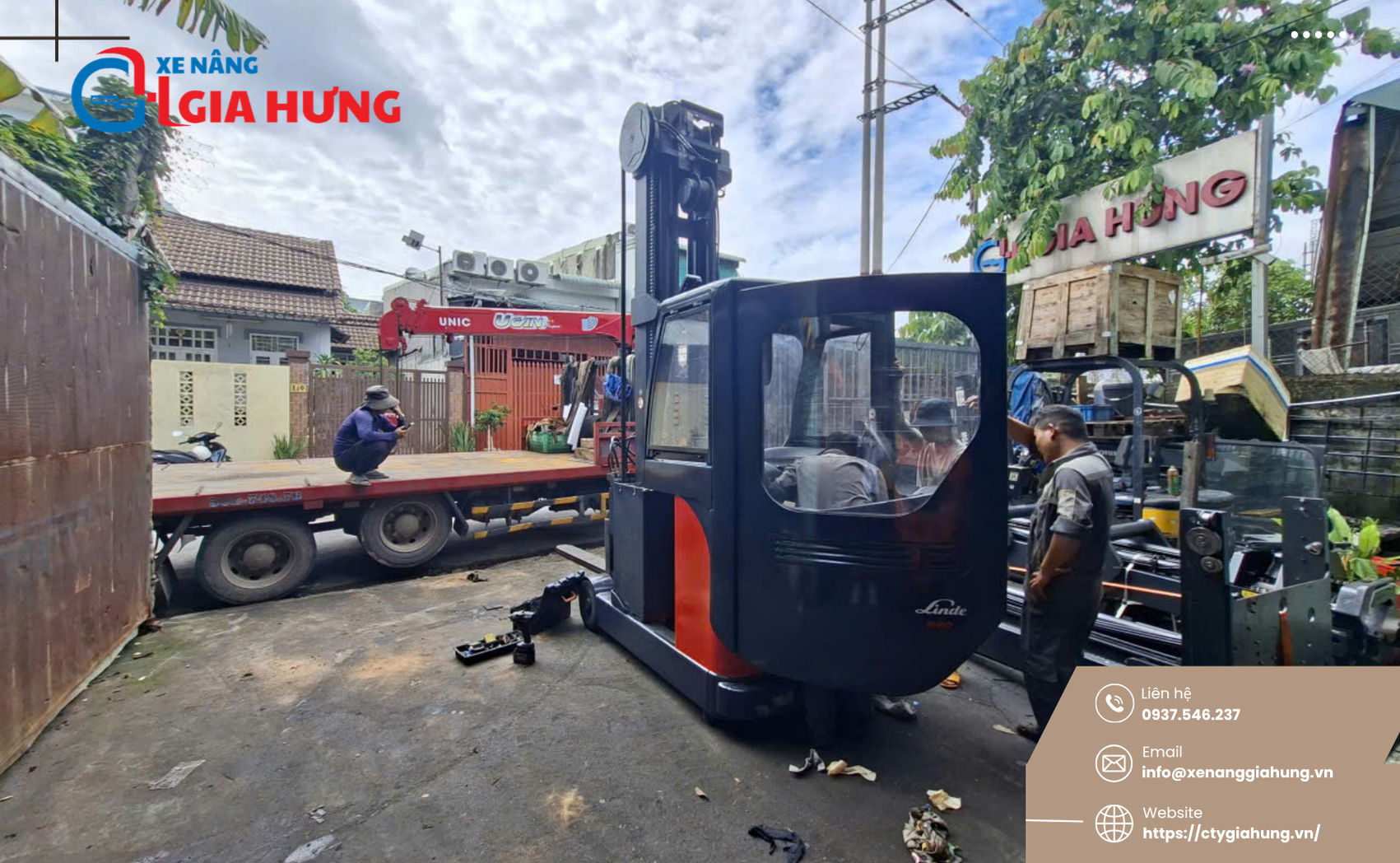 Kiểm tra xe nâng