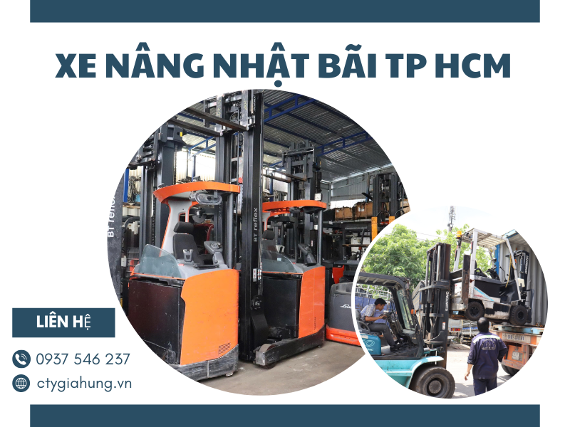 xe nâng nhật bãi tp Hồ Chí Minh