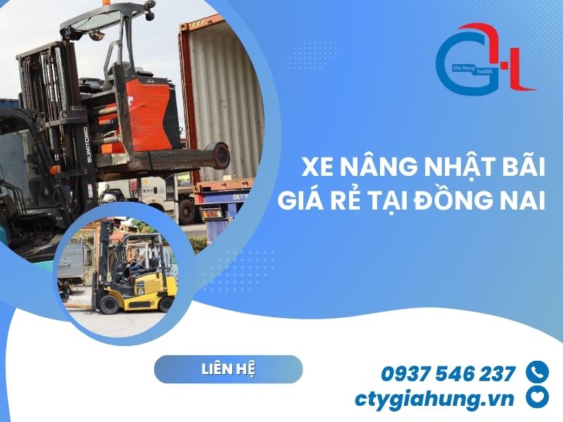 Chuyên cung cấp các loại xe nâng chất lượng tại Bình Dương và khu vực lân cận