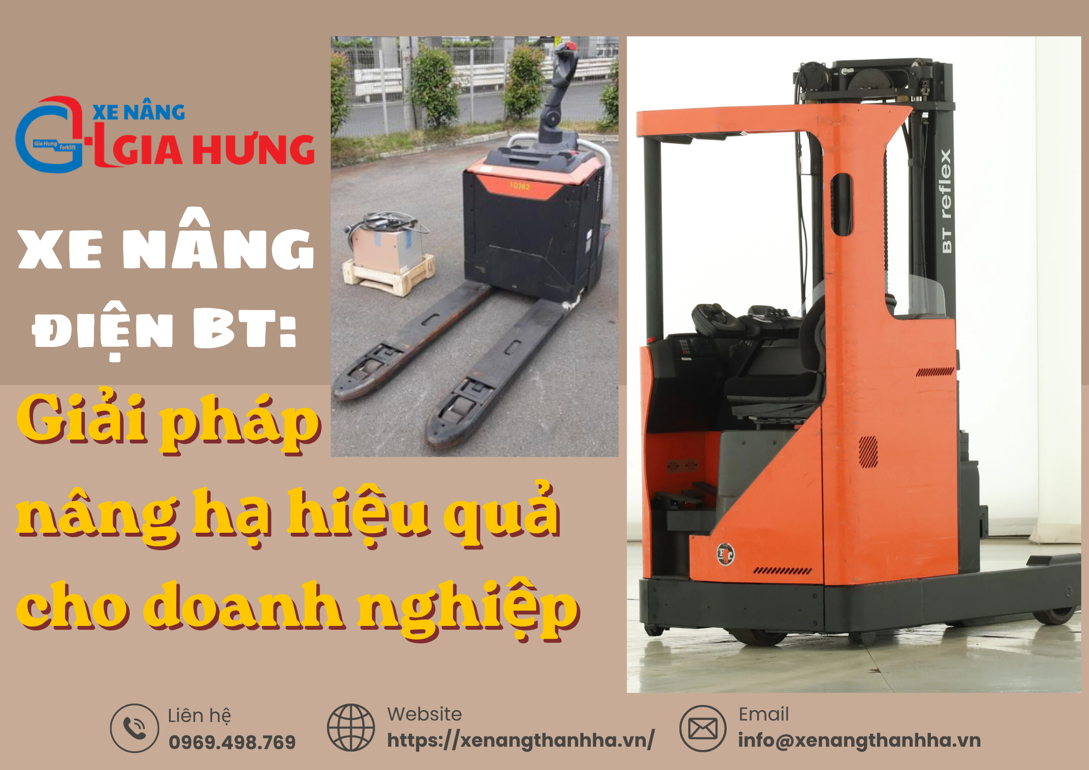 Xe nâng BT