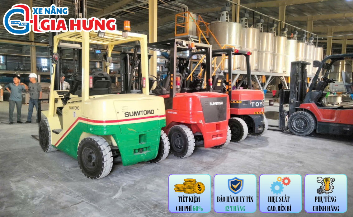Xe nâng điện cũ