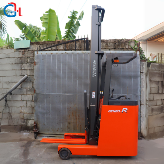XE NÂNG ĐIỆN ĐỨNG LÁI 1,5 TẤN KHUNG 5M5
