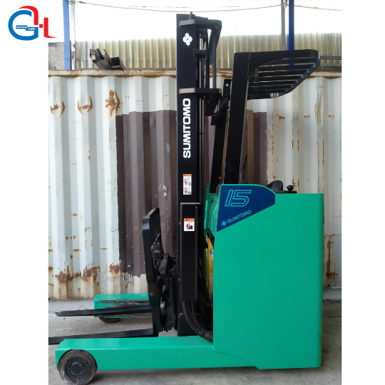 BÁN VÀ CHO THUÊ XE NÂNG ĐIỆN ĐỨNG LÁI 1,5 TẤN SUMITOMO
