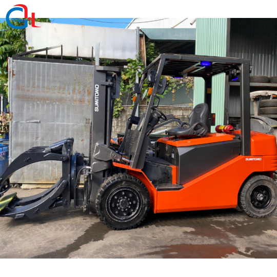 XE NÂNG ĐIỆN 3.5 TẤN THƯƠNG HIỆU SUMITOMO TRANG BỊ KẸP GIẤY