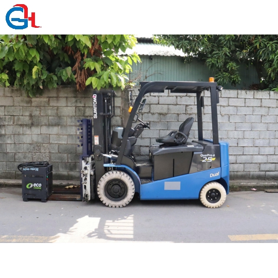 Xe nâng điện Sumitomo - 2.5 tấn đời 2017 – Hàng Nhật Bản mới về