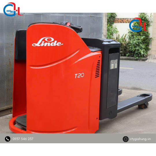 Xe nâng điện đứng lái Linde T20