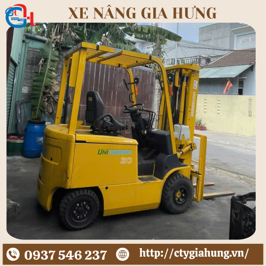 XE NÂNG ĐIỆN SỬ DỤNG BÌNH HITACHI 48V 450Ah Nhật Bản